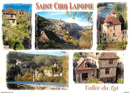 Carte Postale - 46 - Saint Cirq Lapopie - Multivues - CPM - Voir Scans Recto-Verso - Poscard - Carta Postal -  Postkarte