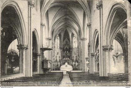 Bon Encontre - Interieur de la Basiique - CPA