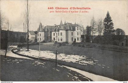 CPA AK Chateau d'Orfeuillette pres Saint-Chely d'Apcher FRANCE (1172800)