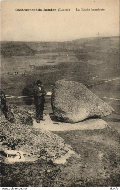 CPA AK Chateauneuf de Randon La Roche branlante FRANCE (1172852)