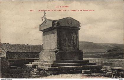 CPA AK Chateauneuf de Randon Tombeau de Duguesclin FRANCE (1172792)