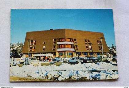 Cpm 1977, Finiels, Mont Lozère, chalet UCPA, Lozère 48