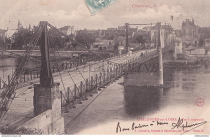 FRANCE - Chalonnes-sur-Loire, Pont Sospendu, Postcard