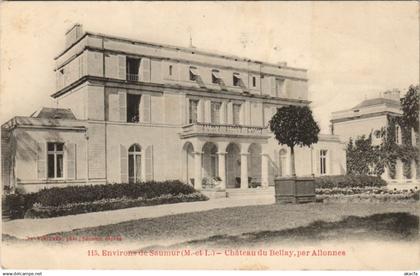 CPA Env. de SAUMUR Chateau du BELLAY par ALLONNES (152926)