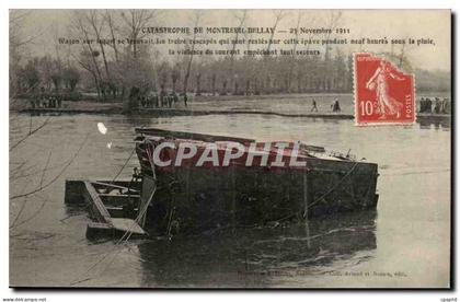 Montreuil-Bellay-Catastrophe de Montreuil-Bellay - 23 Novembre 1911- CPA