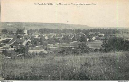 56040 - PONT LA VILLE - VUE GENERALE / COTE SUD