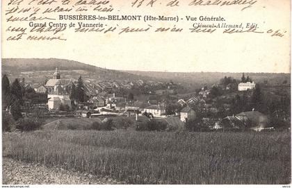 Carte postale ancienne de BUSSIERES LES BELMONT