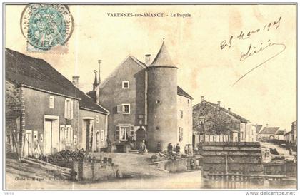 Carte Postale Ancienne de VARENNES SUR AMANCE-Le Paquis