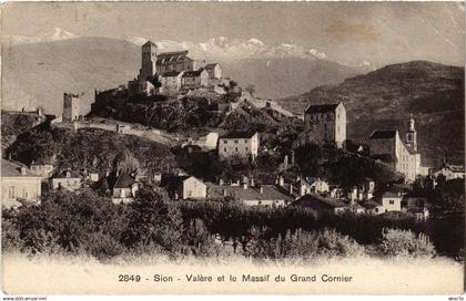 CPA Sion Valere et le Massif du Grand Cornier (1467520)