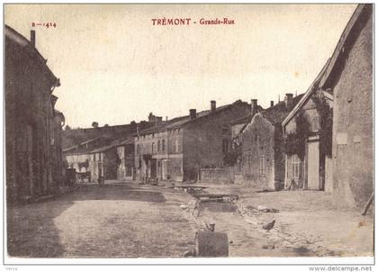 Carte Postale Ancienne de TREMONT sur SAULX