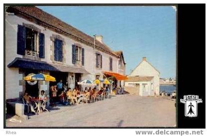 56 Plouhinec - PLOUHINEC (Morbihan)  Le Magouer  Le Café de la Barre -  cpsm Rhea D56D  K29218K  C29197C