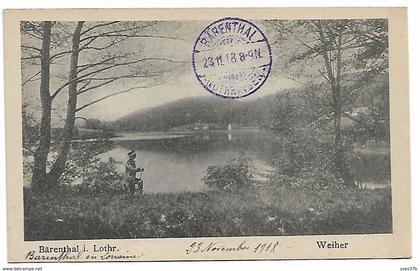 BÂRENTHAL en Lorraine - Weiher