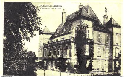 Carte postale ancienne de  COURCELLES - CHAUSSY