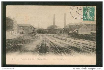 Aniche - Verreries de la Gare - Usine d' Aniche ( Henri Malengé Aniche n°5 )