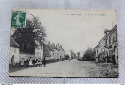 Nointel, la route de Catenoy, Oise 60