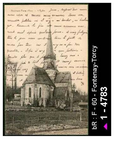 60 Fontenay-Torcy - Fontenay-Torcy (Oise) - L'Eglise - eglise - eglise - cpa -  /  D60D  K60623K  C60244C