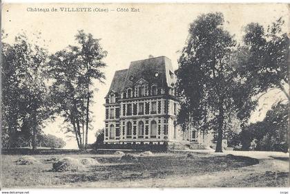 CPA Chateau de Villette