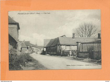 CPA  souple  - Puiseux en Bray -(Oise) - Côté Sud