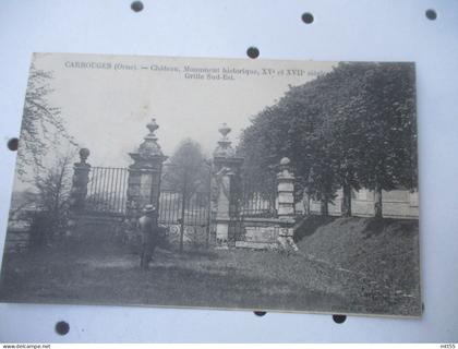 CARROUGE  PORTAIL CHATEAU