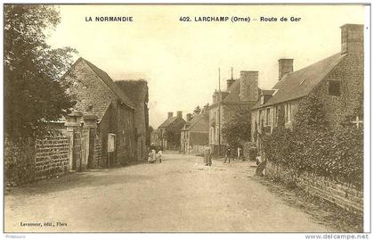 LARCHAMP  -  Route de Ger