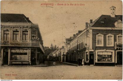 Audruicq - Entree de la Rue de la Gare