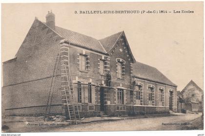 BAILLEUL SIRE BERTHOUD, 1914 - Les Ecoles