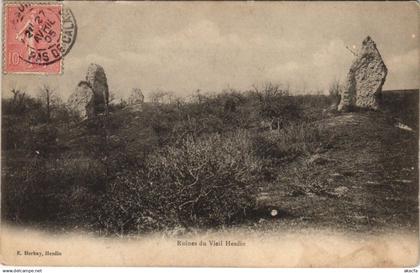CPA HESDIN - Ruines du Vieil HESDIN (129520)