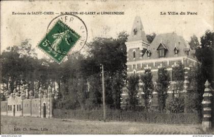 CPA Saint-Martin-au-Laërt Pas de Calais, Longuenesse, Villa du Parc