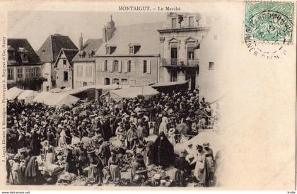 MONTAIGUT-EN-COMBRAILLE LE MARCHE