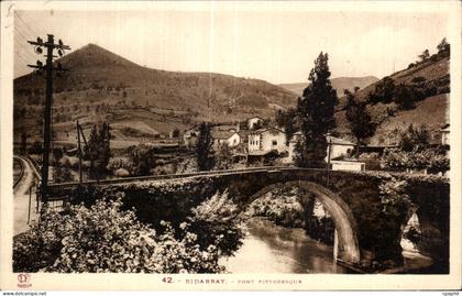CPA Bidarray Pont Pittoresque