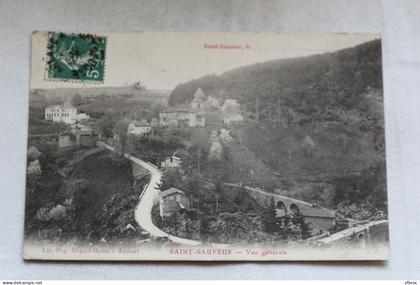 AA989, Saint Sauveur, vue générale, Hautes Pyrénées 65