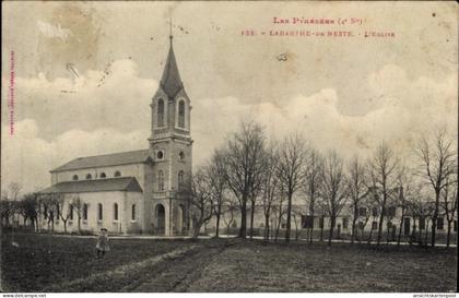 CPA La Barthe de Neste Hautes Pyrénées, L'Eglise