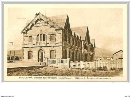 66.PUIGCERDA.ESTACION DEL FERROCARRIL TRANSPERINAICO.ESTACIO DEL FERROCARRIL TRANSPIRENAIC