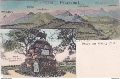 FRANCE - Mutzig i/Els, Gruss aus, Postcard 1908