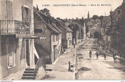 CPA Beaucourt Rue de Badevel