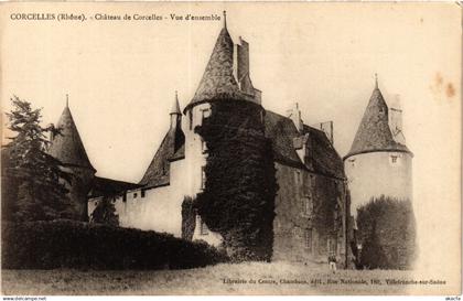 CPA CORCELLES - Chateau de CORCELLES - Vue d'Ensemble (367524)