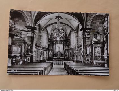 70 - Haute Saone - Amance - intérieur de l'église -