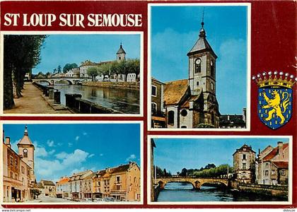 Carte Postale - 70 - Saint Loup sur Semouse - Multivues - Blasons - CPM - Voir Scans Recto-Verso - Poscard - Carta Posta