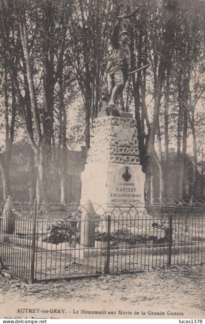 70 - AUTREY LES GRAY / LE MONUMENT AUX MORTS