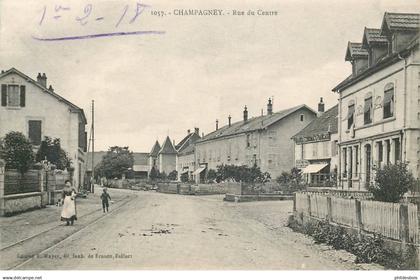 HAUTE SAONE  CHAMPAGNEY  rue du centre