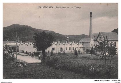 CAR-ADYP9-0631-70 - FAUCOGNEY - Le tissage