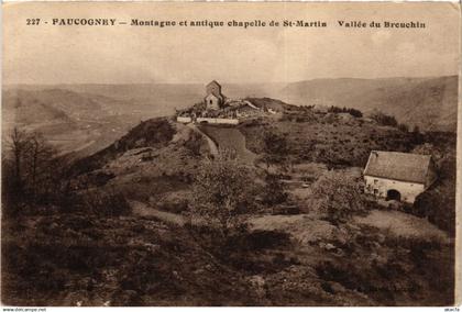CPA FAUCOGNEY-et-la-MER - Montagne et antique chapelle de St-MARTIN (636679)