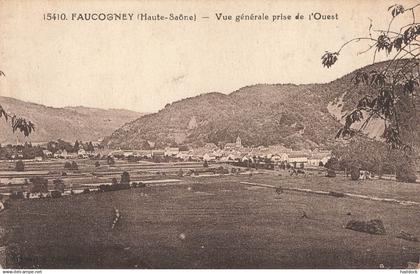 FAUCOGNEY : VUE GENERALE PRISE DE L'OUEST