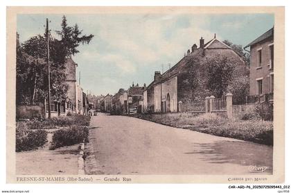 CAR-AGDP6-0292-70 - FRESNE-SAINT-MAMES - Grande rue