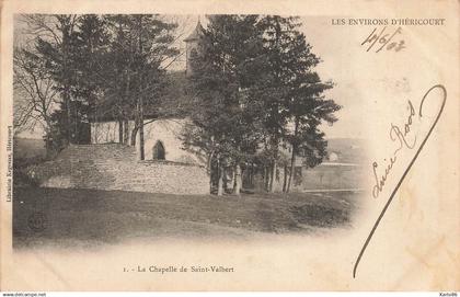 héricourt * vue sur la chapelle de st valbert