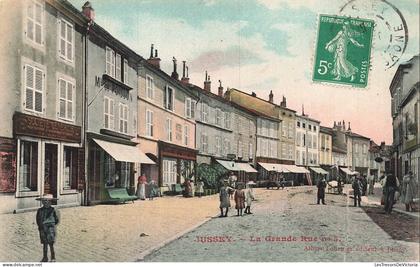 FRANCE - Jussey - Gde Rue - Emile Gantois - Animé - Colorisé - CPA