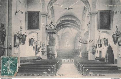 70 MONTBOZON INTERIEUR DE L EGLISE