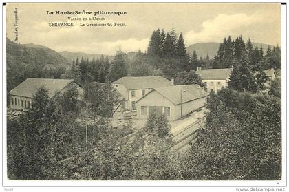 SERVANCE - La Graniterie G. Forel