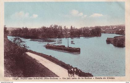 PORT SUR SAONE(BATEAU DE PENICHE)