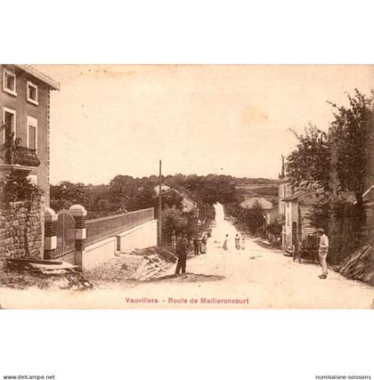70210 - VAUVILLERS - route de mailleroncourt